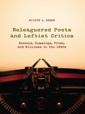 cover image of Beleaguered Poets and Leftist Critics
